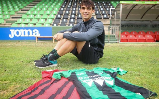 Asier Grande, jugador del Sestao River y ex del Arenas Asier Grande, jugador del Sestao River y ex del Arenas