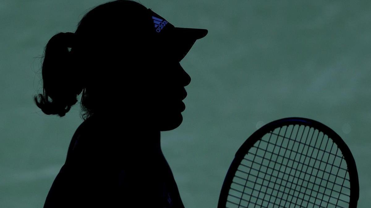 Garbiñe Muguruza, durante un partido del pasado US Open.