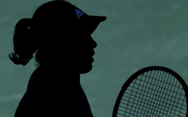 Garbiñe Muguruza, durante un partido del pasado US Open. Garbiñe Muguruza, durante un partido del pasado US Open.