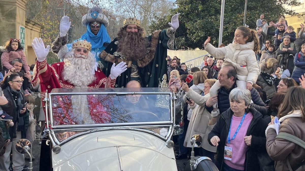 Los Reyes magos llegan a Donostia