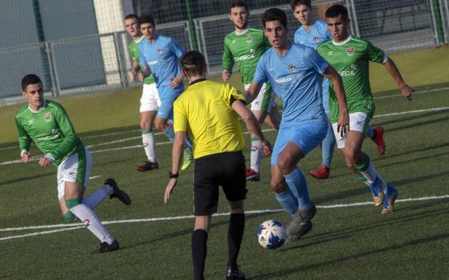 Imagen de archivo correspondiente a un partido de f&uacute;tbol base ajeno a esta informaci&oacute;n.