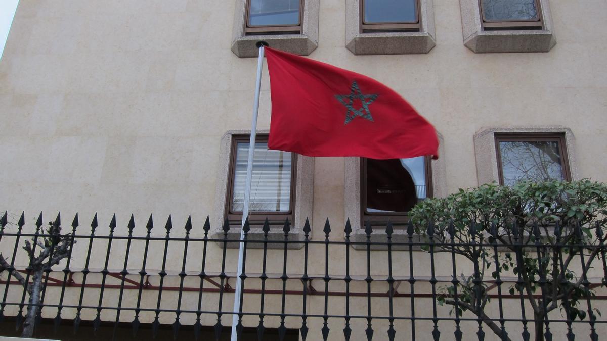 Bandera de Marruecos.