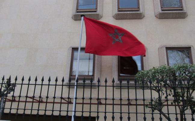 Bandera de Marruecos. Bandera de Marruecos.