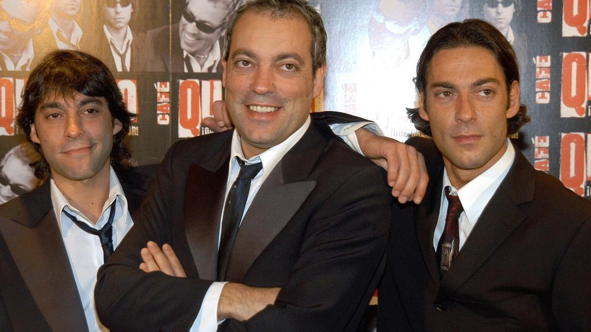 Los miembros de Caf&eacute; Quijano, en una foto promocional de su nuevo &aacute;lbum "Manhattan"