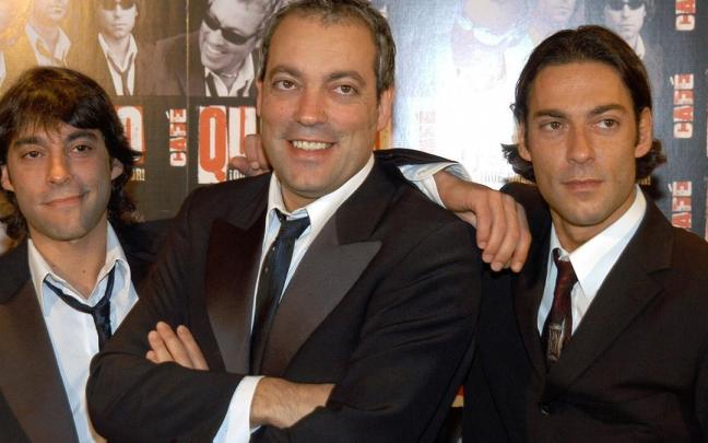 Los miembros de Caf&eacute; Quijano, en una foto promocional de su nuevo &aacute;lbum "Manhattan"