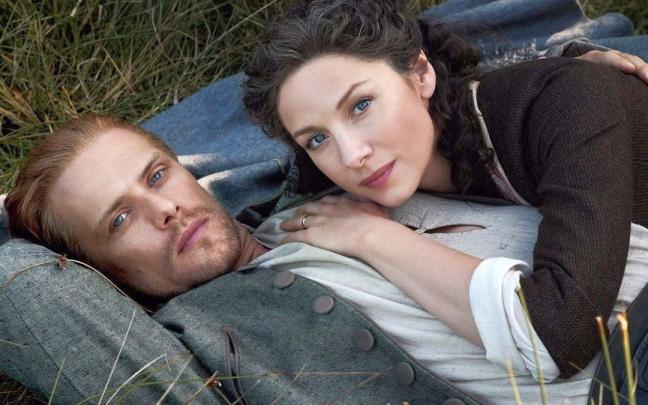 Pareja protagonista de la serie ‘Outlander’. Pareja protagonista de la serie ‘Outlander’.
