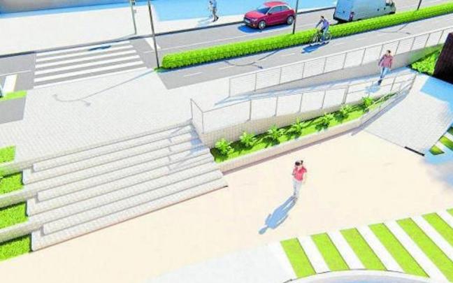 Creen que el espacio escalonado que propone el plan limita el tránsito y la celebración de actividades.