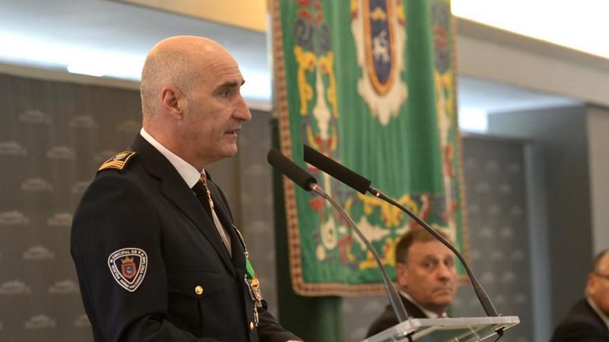 Javier Goya, jefe de la Policía Municipal de Pamplona.