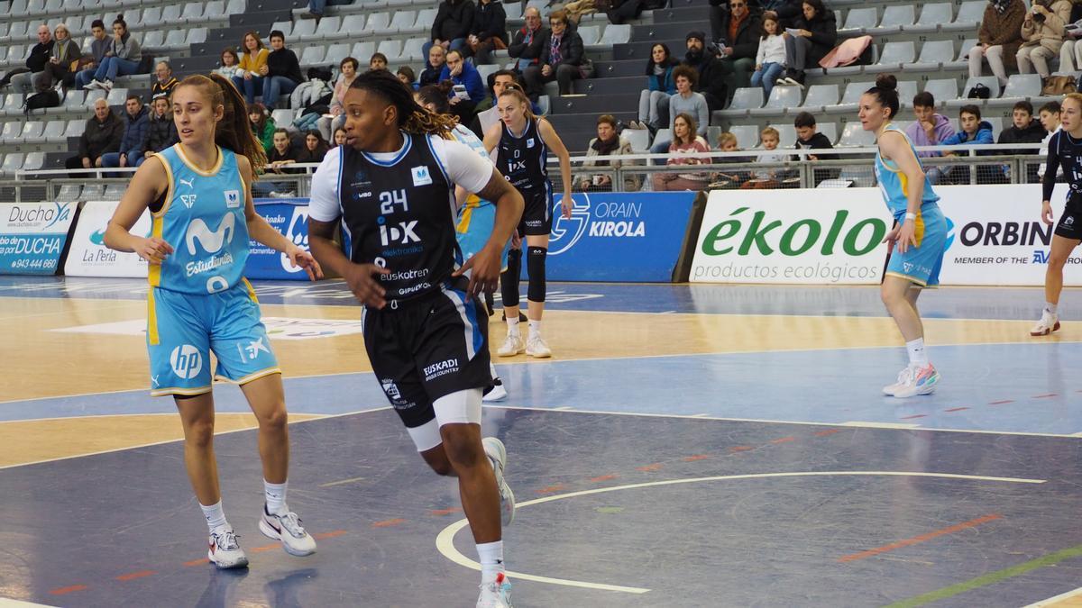 Joy Alexis Brown, del IDK, en el encuentro ante el Movistar Estudiantes.