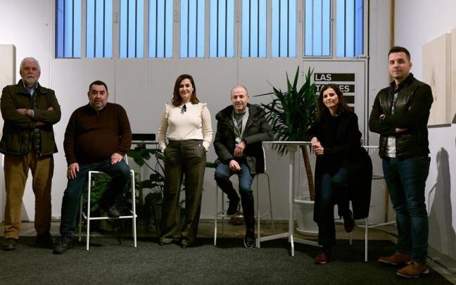 De izquierda a derecha, los seis participantes en el reportaje: José María Aracama, Manuel Rodríguez, Ainhoa Hernández, Juan Carlos Longás, María Álvarez y Amaiur Elizari. De izquierda a derecha, los seis participantes en el reportaje: José María Aracama, Manuel Rodríguez, Ainhoa Hernández, Juan Carlos Longás, María Álvarez y Amaiur Elizari.