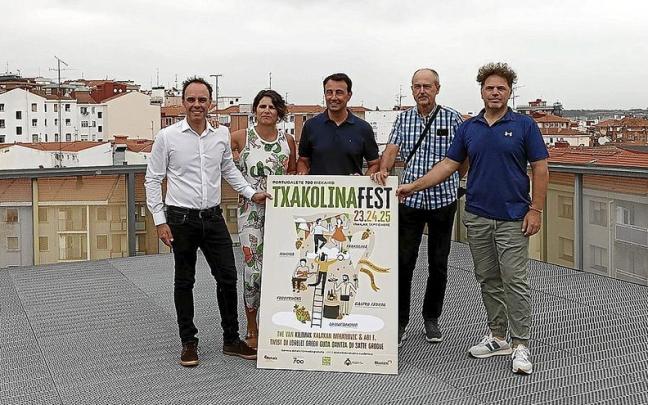Portugalete se convertirá en la capital del txakoli vizcaino entre los días 23 y 25 de este mes con la celebración de Bizkaiko Txakolina Fest. Portugalete se convertirá en la capital del txakoli vizcaino entre los días 23 y 25 de este mes con la celebración de Bizkaiko Txakolina Fest.