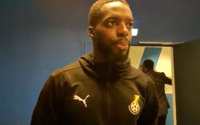 Iñaki Williams tras su debut con la selección de Ghana