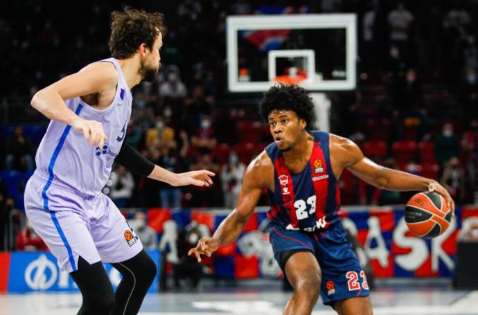 Enoch ha sido el héroe de las dos victorias del Baskonia contra el Baça este curso