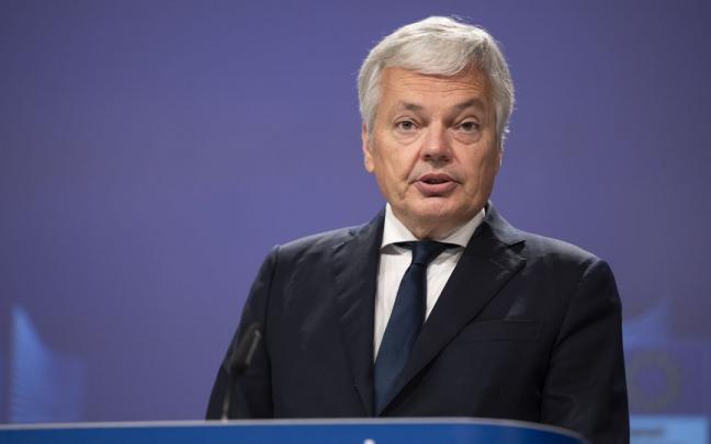 El comisario europeo de Justicia, Didier Reynders.