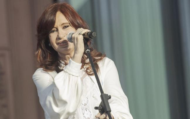 La vicepresidenta argentina, Cristina Fern&aacute;ndez.