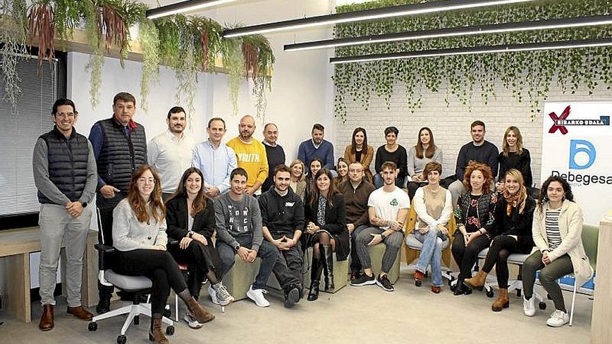 Participantes en la primera edición del programa ‘HELDU!’. | FOTO: E.U.