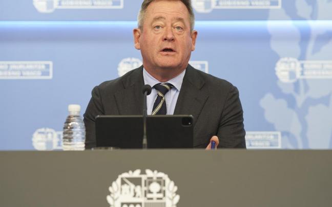 El portavoz del Gobierno vasco, Bingen Zupiria.