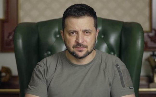 El presidente de Ucrania