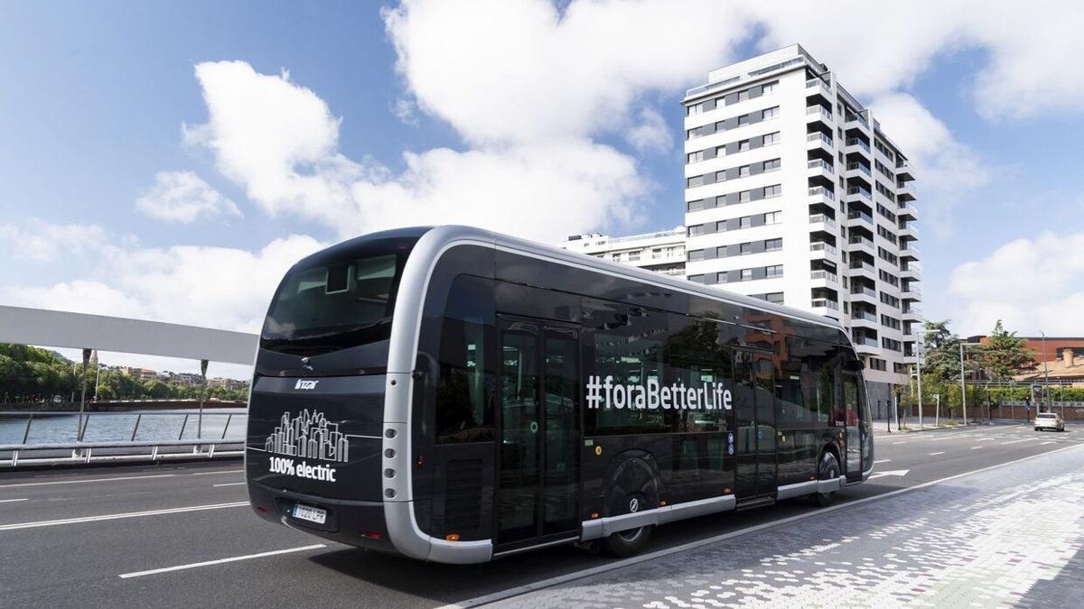 Autobús eléctrico desarrollado por Irizar e-mobility