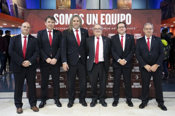 La junta directiva de Osasuna