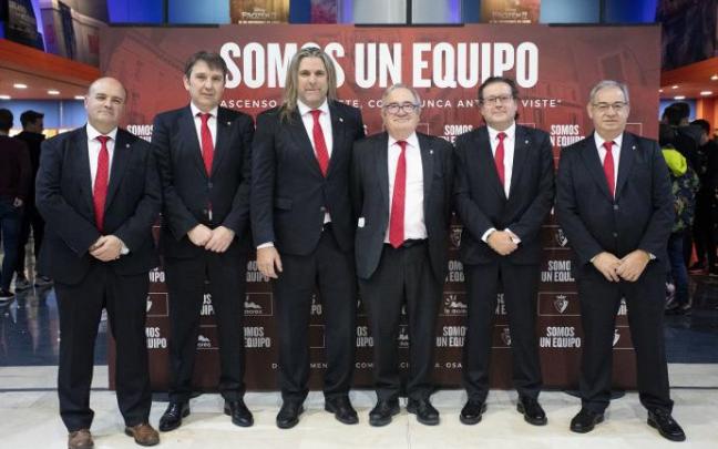 La junta directiva de Osasuna