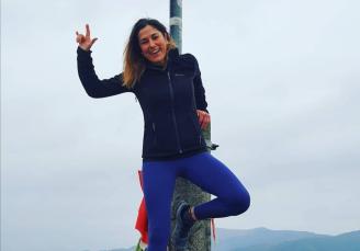 Aitziber Aurrekoetxea, vecina de Sopela, es una gran aficionada al deporte.