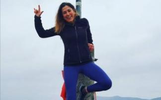 Aitziber Aurrekoetxea, vecina de Sopela, es una gran aficionada al deporte. Aitziber Aurrekoetxea, vecina de Sopela, es una gran aficionada al deporte.