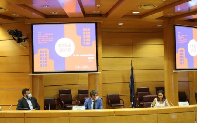 Gorka Urtaran, este miércoles en el Senado. Gorka Urtaran, este miércoles en el Senado.