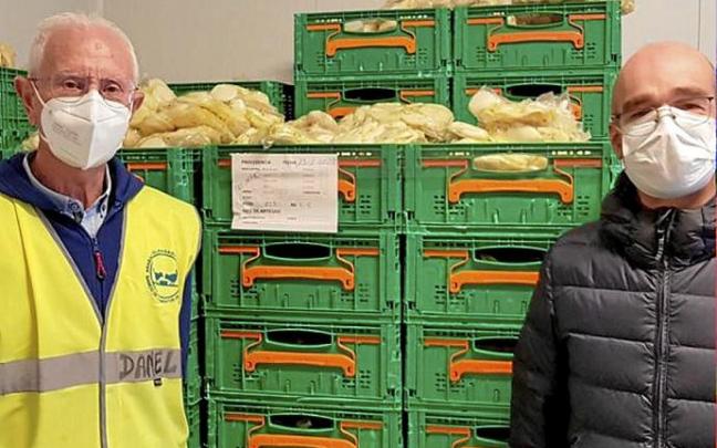 Donación al Banco de Alimentos de Araba.