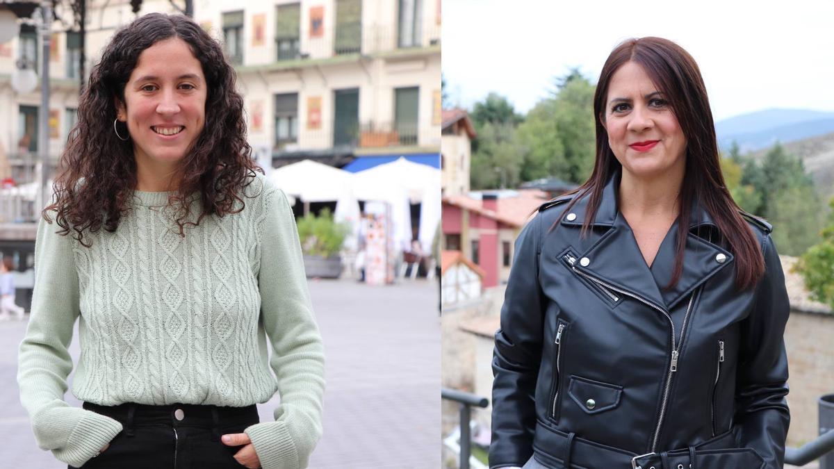 Edurne Le&oacute;n S&aacute;nchez y Ainara Gonz&aacute;lez Herv&aacute;s