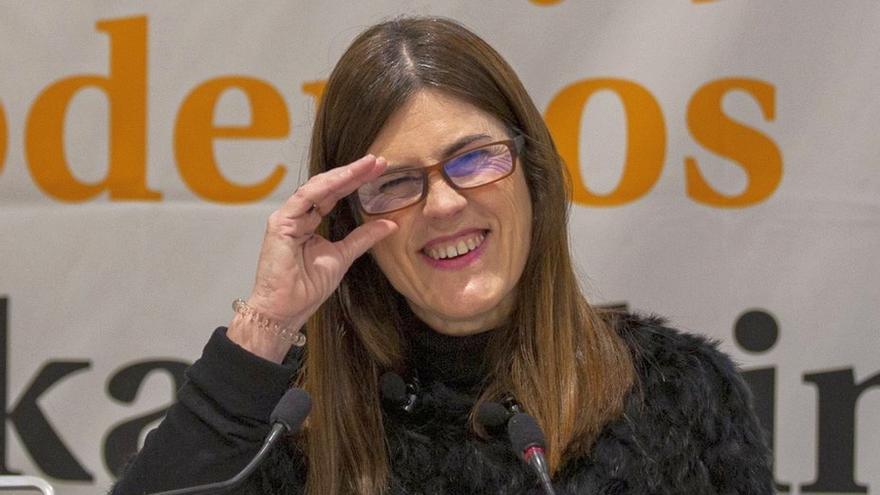 La portavode Elkarrekin Podemos-IU, Miren Gorrotxategi