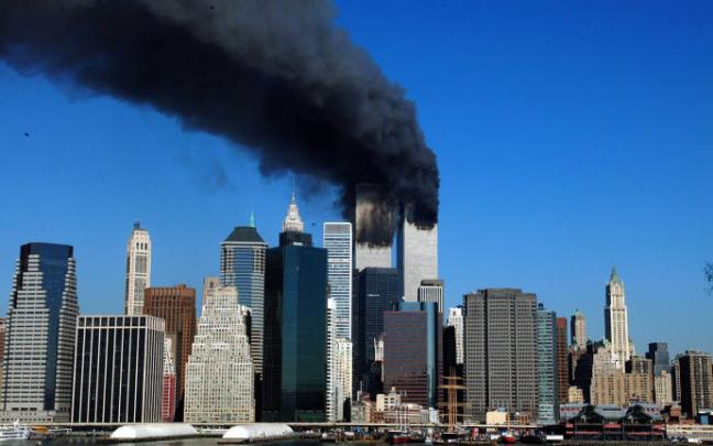 Imagen del ataque contra las Torres Gemelas. Imagen del ataque contra las Torres Gemelas.