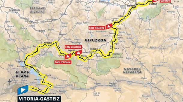 Recorrido de la segunda etapa del Tour de Francia 2023