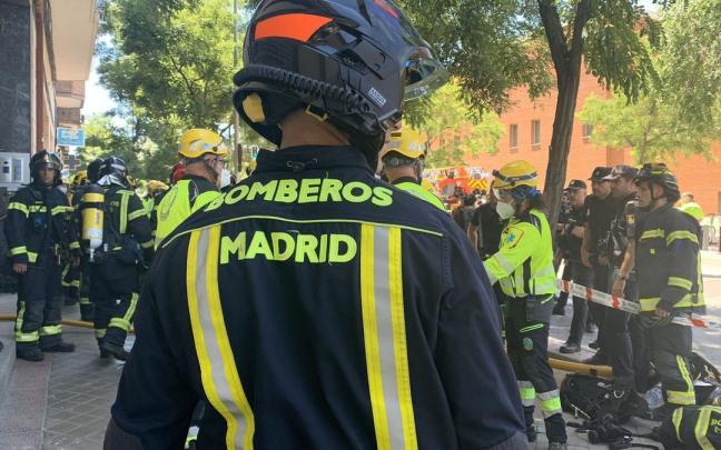 Bomberos del Ayuntamiento de Madrid. Bomberos del Ayuntamiento de Madrid.