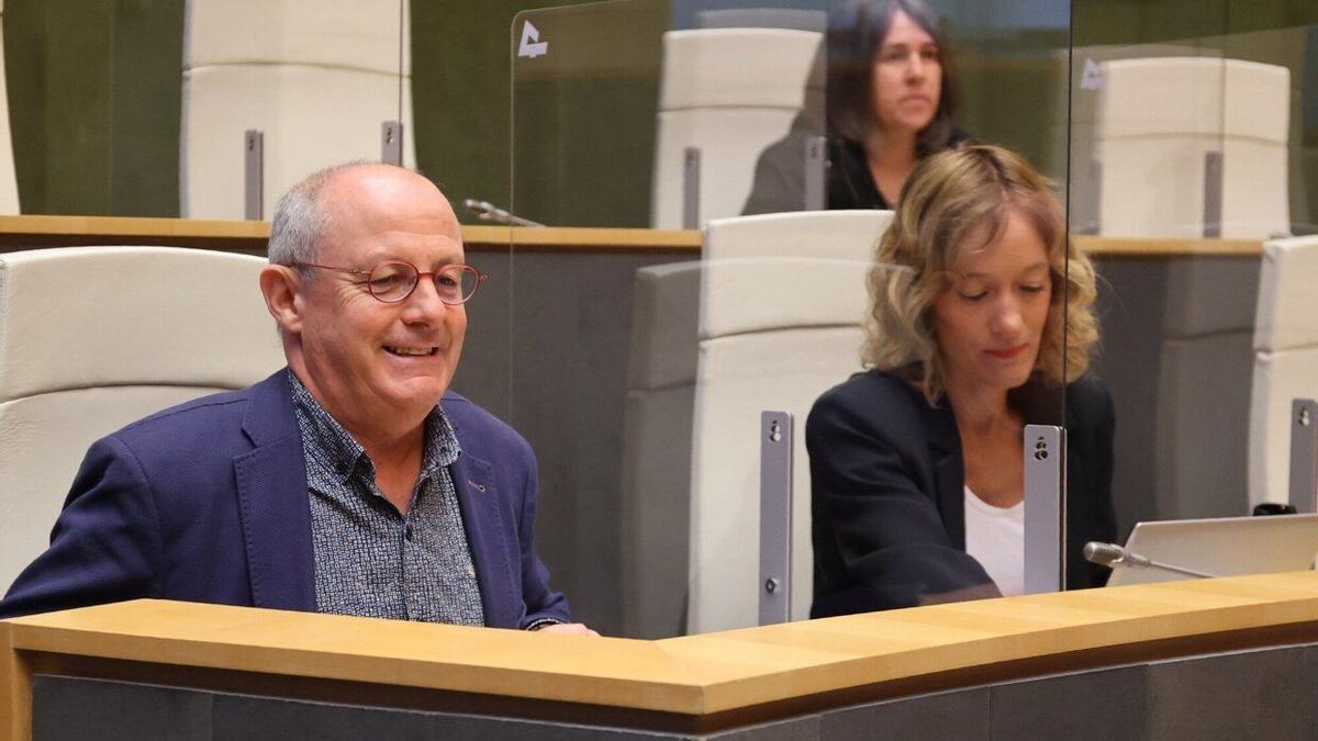 Juan Karlos Izagirre, en el pleno de pol&iacute;tica general de Gipuzkoa