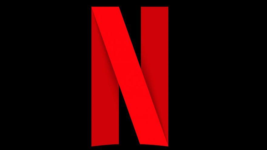 Logo de la plataforma de streaming Netflix.