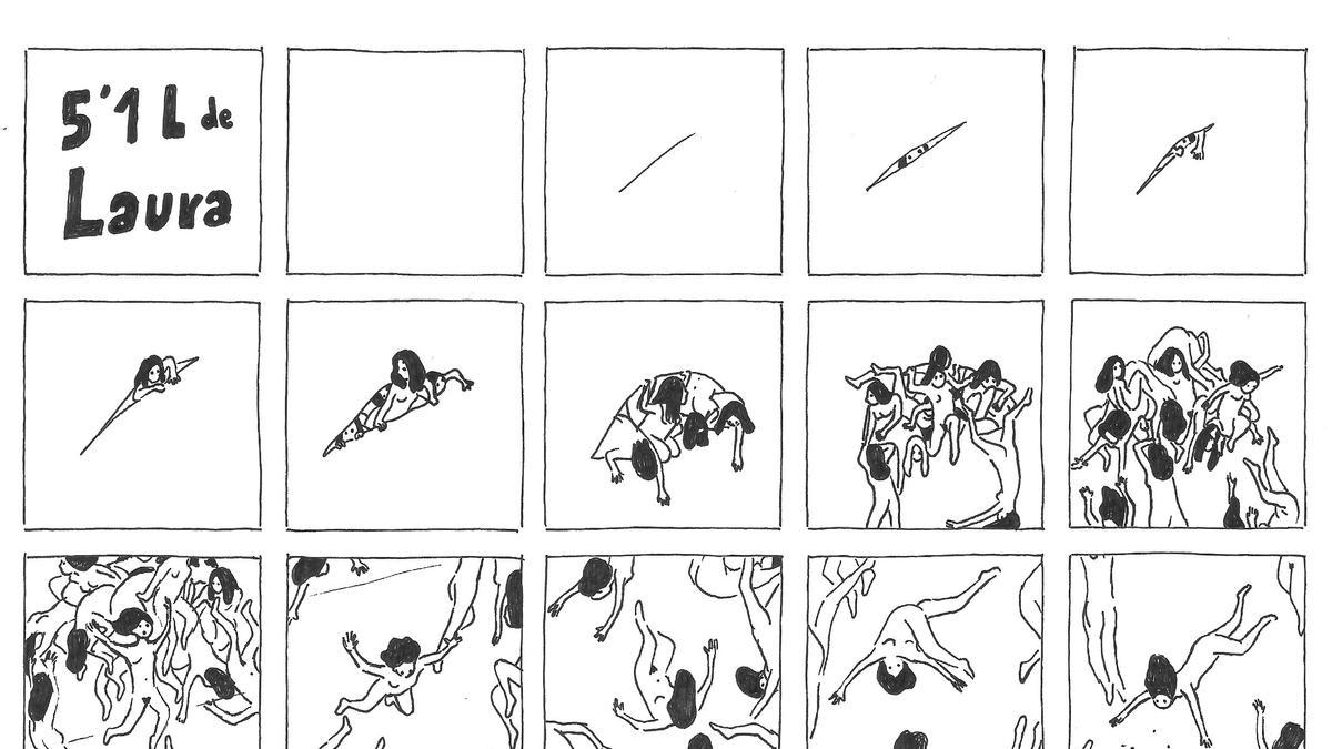 Obra distinguida en la modalidad B, segundo: Ada Hernaez.