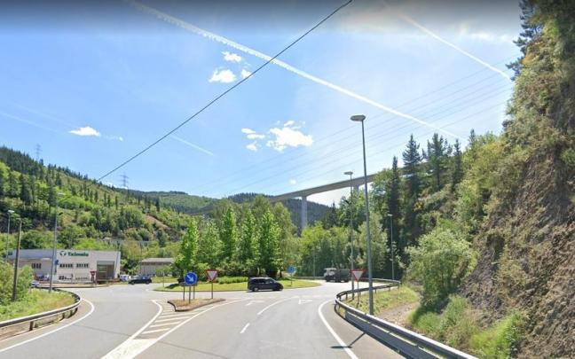 GI-627 a su paso por Bergara