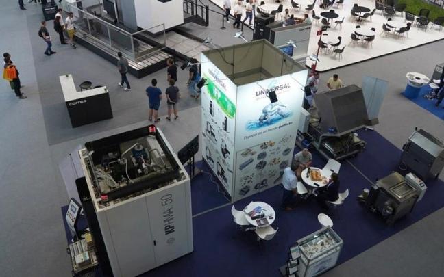 Imagen tomada durante la &uacute;ltima Bienal de M&aacute;quina-Herramienta.