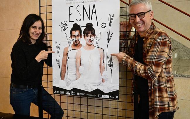 Denis Martínez y Olaia Valle protagonizan ‘Esna’. Denis Martínez y Olaia Valle protagonizan ‘Esna’.