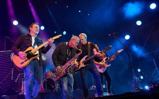 Imagen de archivo de un concierto de Hombres G