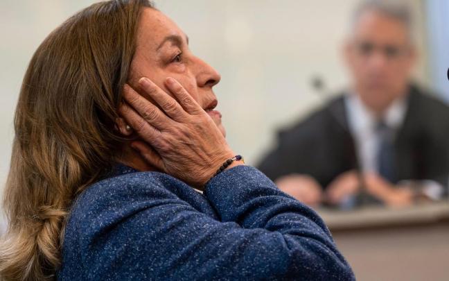 La acusada de asesinar a su novio en 2019 en Castro Urdiales, Carmen Merino.