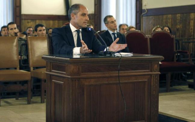 Francisco Camps se enfrentará en enero a su segundo juicio por la Gürtel.