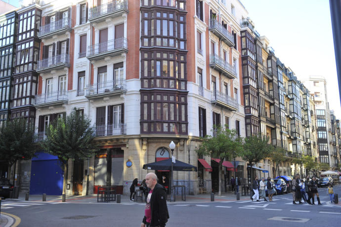 Imagen de una vivienda de la capital vizcaína.