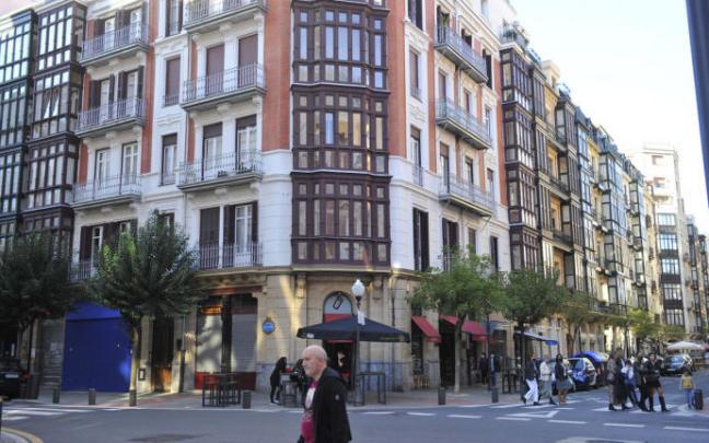 Imagen de una vivienda de la capital vizcaína.