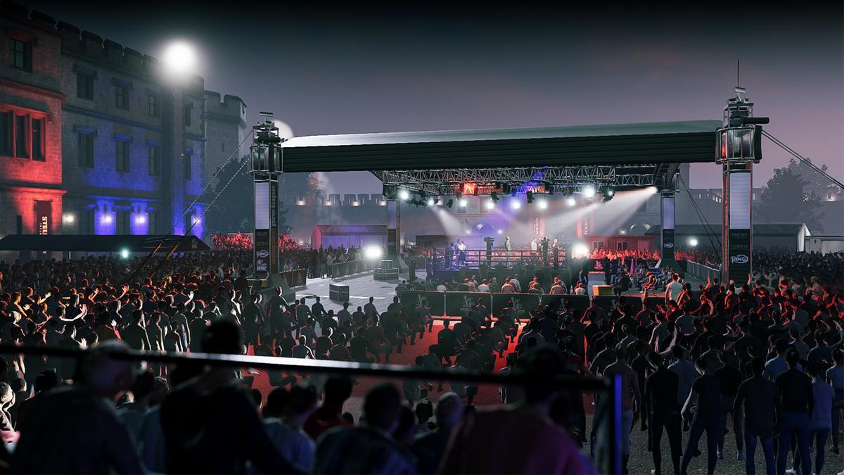 Uno de los rings disponibles en 'Undisputed'.