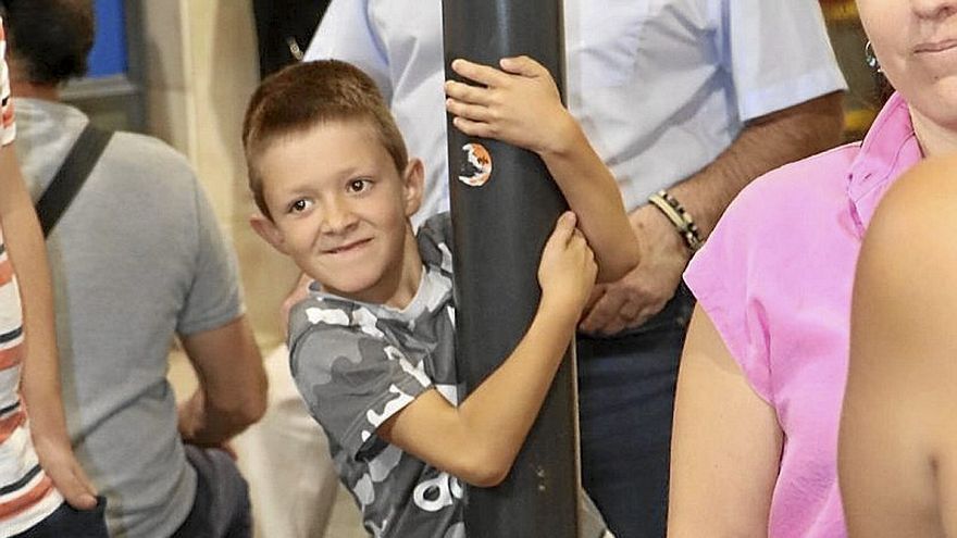 La estructura de ‘Columnas’ invita a interactuar con ella.