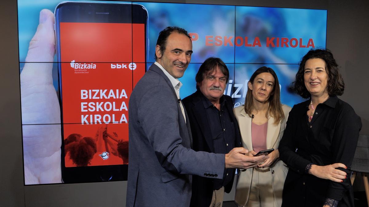 Un momento de la presentación de la app disponible par iOS y Android de forma gratuita.
