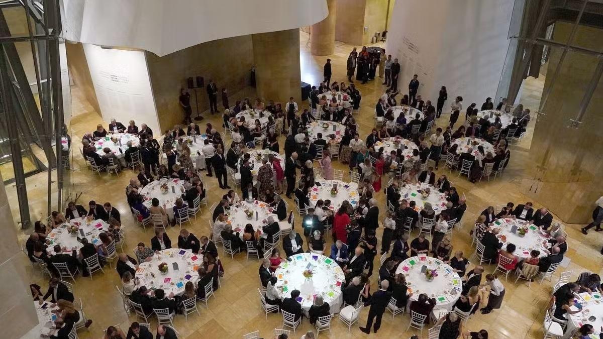 Cena de gala en el Guggenheim