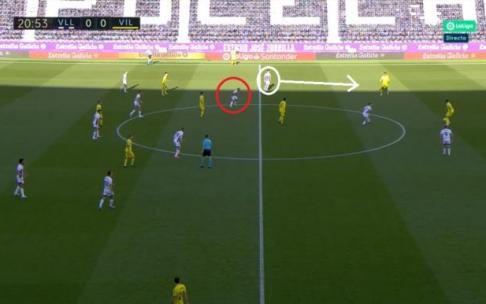 Un lance del partido que el Valladolid perdió contra el Villarreal.